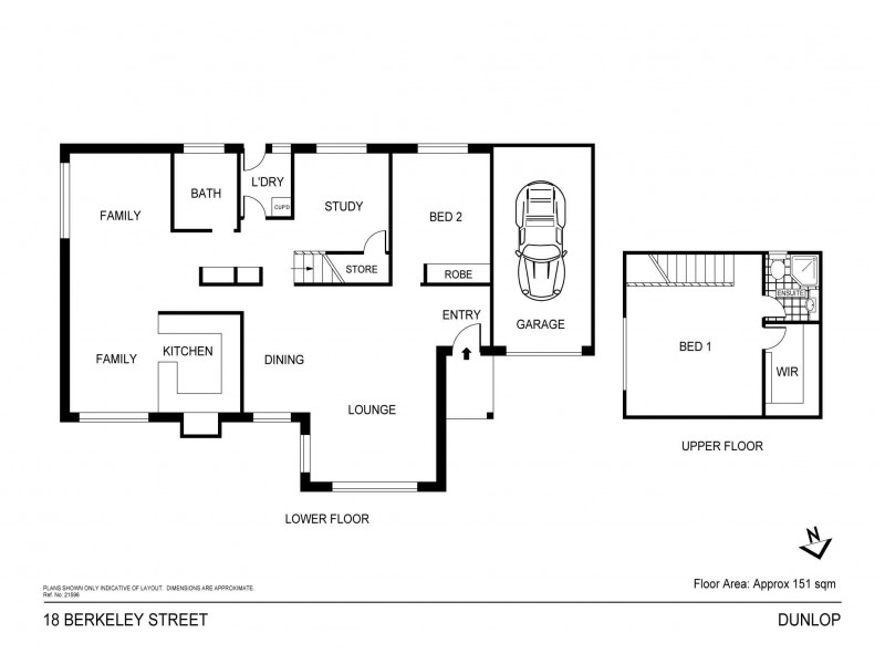 18 Berkeley Street, Dunlop ACT 2615 Floorplan