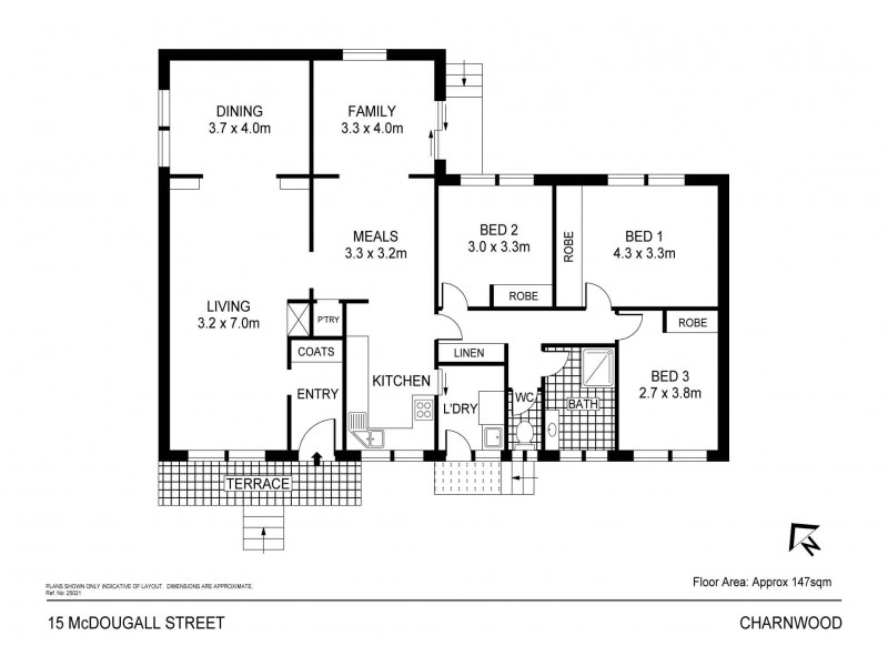 15 McDougall Street, Charnwood ACT 2615 Floorplan