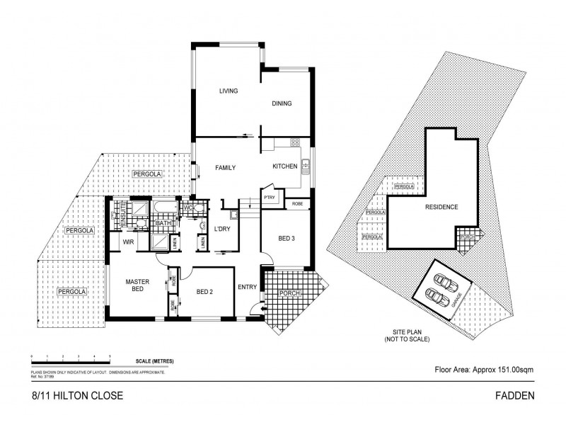 8/11 Hilton Close, Fadden ACT 2904 Floorplan