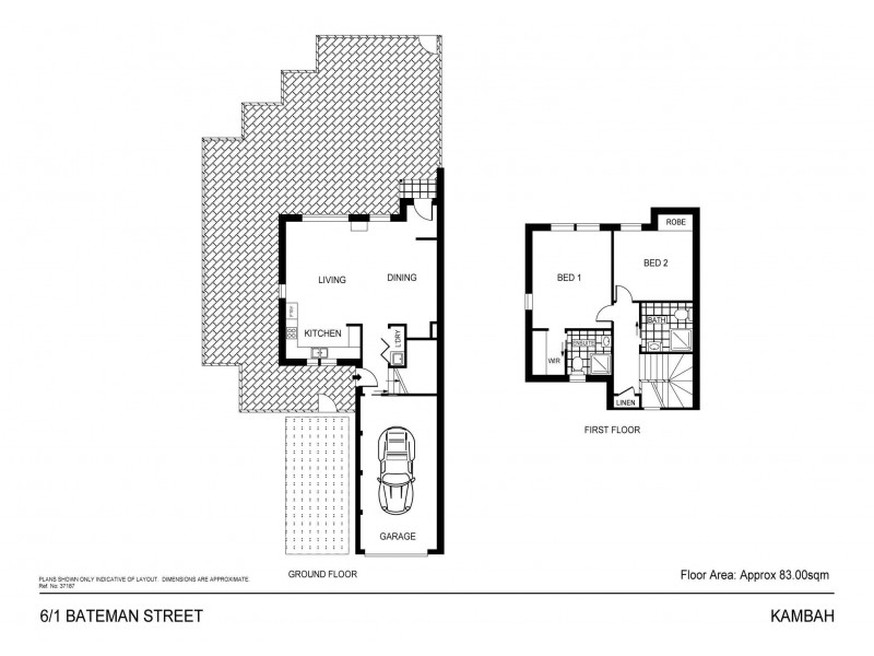 6/1 Bateman Street, Kambah ACT 2902 Floorplan