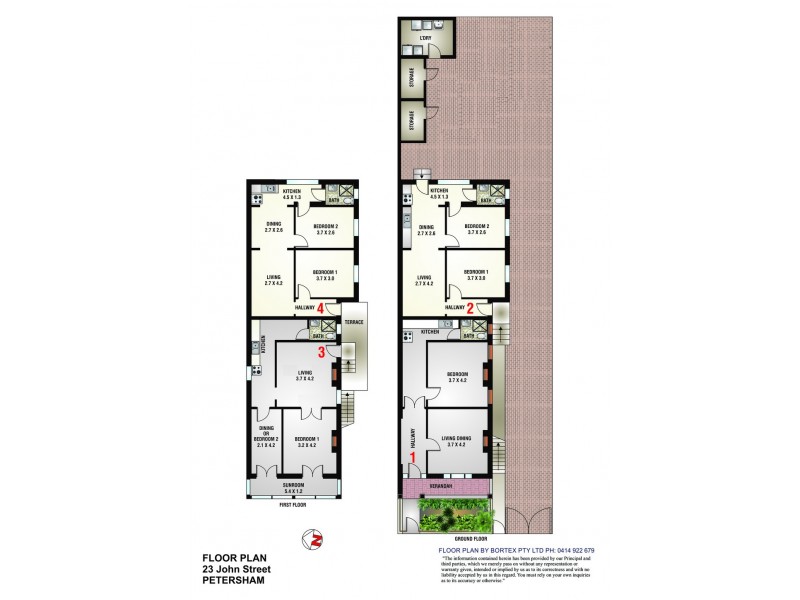 23 John Street, Petersham NSW 2049 Floorplan