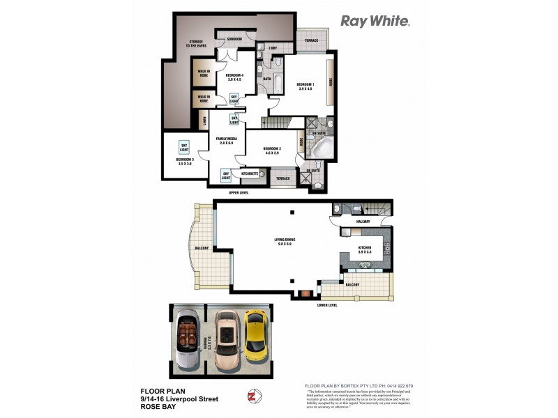 9/14-16 Liverpool Street, Rose Bay NSW 2029 Floorplan