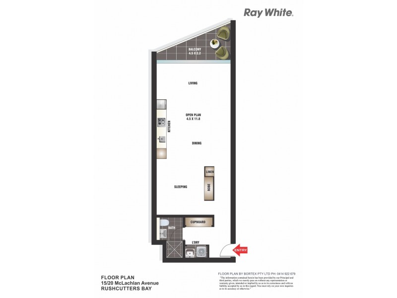 15/20 McLachlan Avenue, Rushcutters Bay NSW 2011 Floorplan