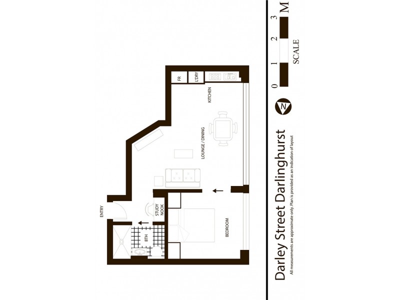 43/6-14 Darley Street, Darlinghurst NSW 2010 Floorplan