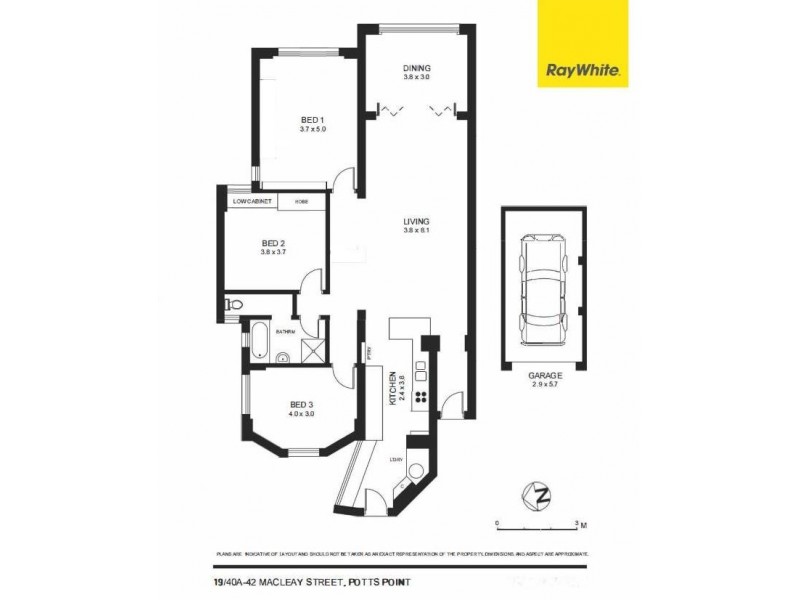 19/40a-42 Macleay Street, Potts Point NSW 2011 Floorplan