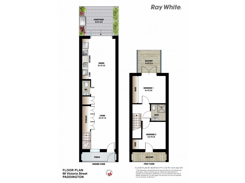 68 Victoria Street, Paddington NSW 2021 Floorplan