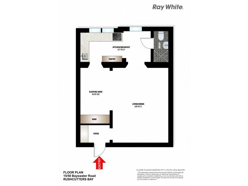 15/50 Bayswater Road, Potts Point NSW 2011 Floorplan