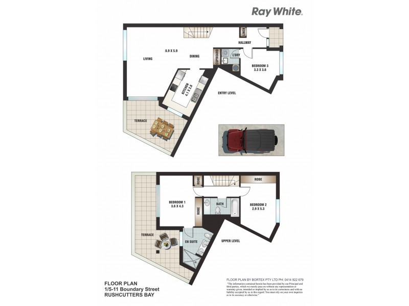 1/5-11 Boundary st, Darlinghurst NSW 2010 Floorplan