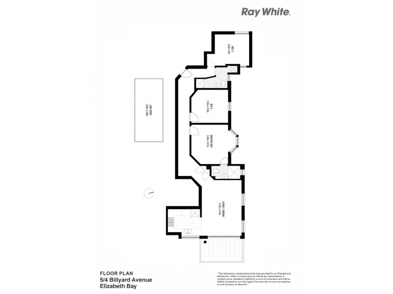 5/4 Billyard Avenue, Elizabeth Bay NSW 2011 Floorplan