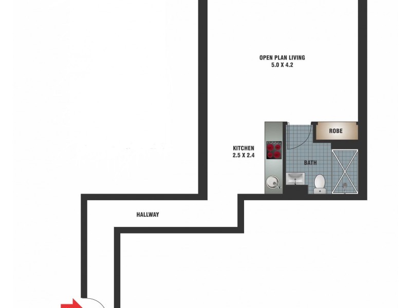 13/165 Dowling Street, Woolloomooloo NSW 2011 Floorplan