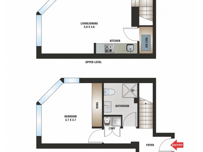 706/2A Elizabeth Bay Road, Elizabeth Bay NSW 2011 Floorplan