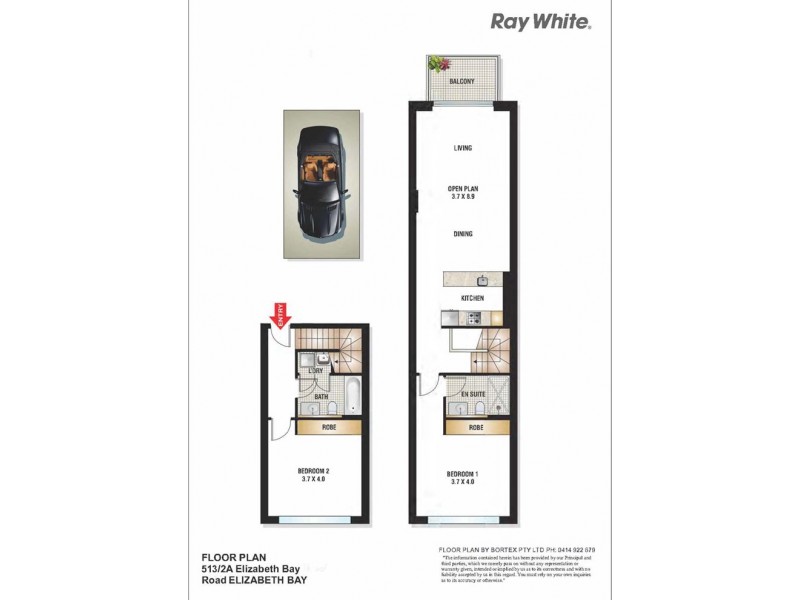 C513/2A Elizabeth Bay Road, Elizabeth Bay NSW 2011 Floorplan