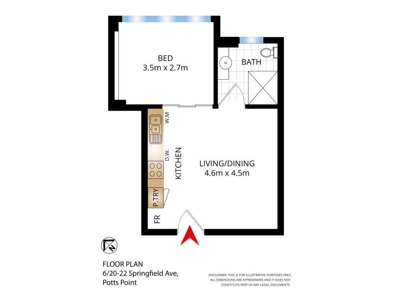6/20-22 Springfield Avenue, Potts Point NSW 2011