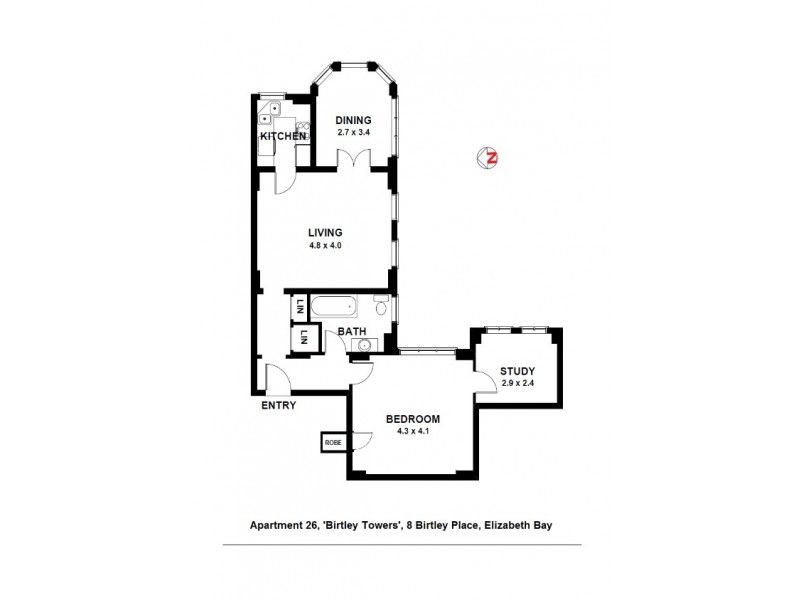 26/8 Birtley Place, Elizabeth Bay NSW 2011