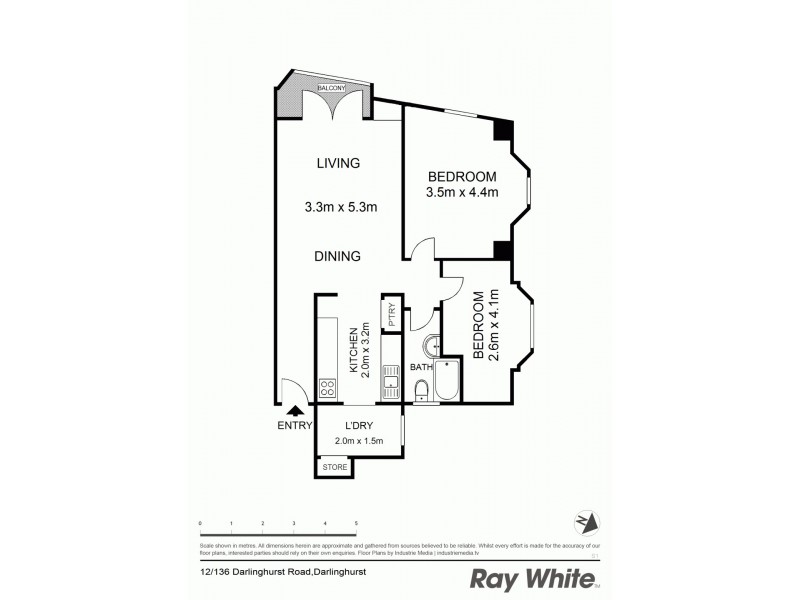 12/136 Darlinghurst Road, Darlinghurst NSW 2010 Floorplan