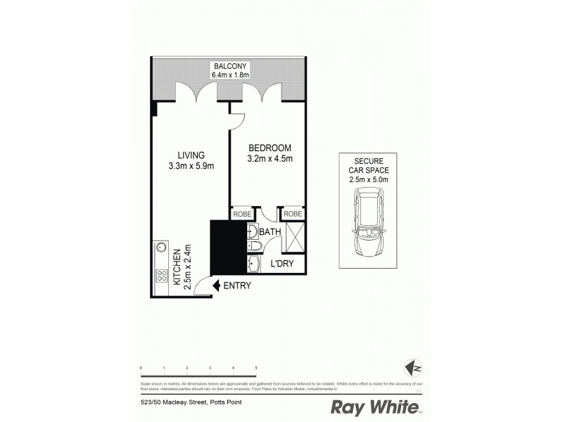 523/50-58 Macleay Street, Potts Point NSW 2011 Floorplan