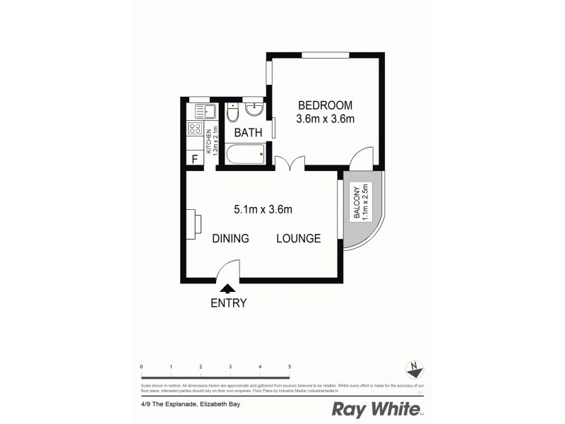 4/9 Esplanade, Elizabeth Bay NSW 2011 Floorplan