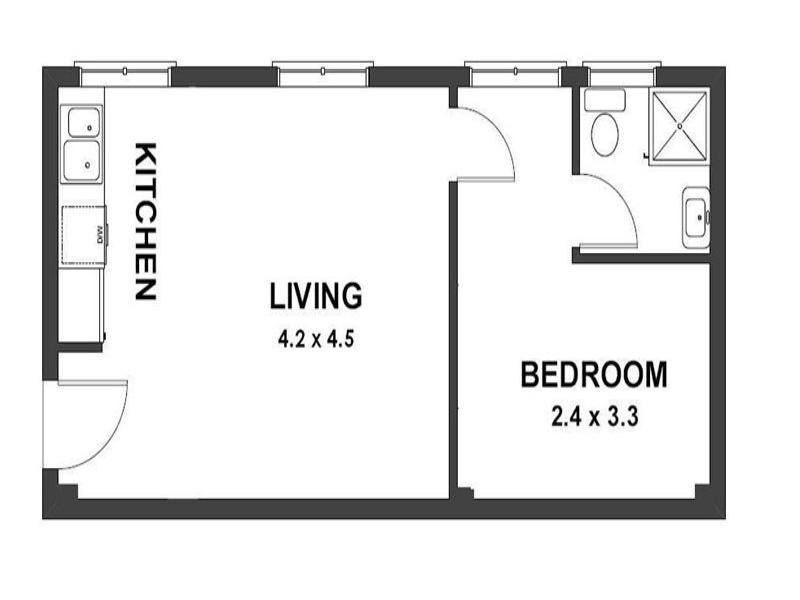 32/14 Royston Street, Darlinghurst NSW 2010 Floorplan