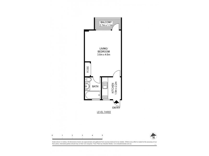 21/100 Brougham Street, Potts Point NSW 2011 Floorplan