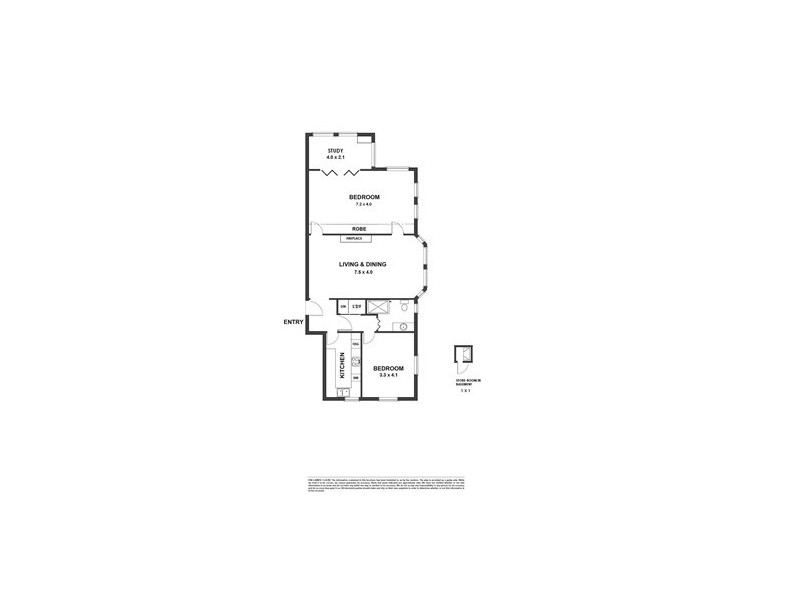 52/8 Birtley Place, Elizabeth Bay NSW 2011 Floorplan