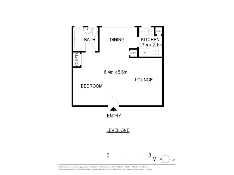 20/2 Kurraghein Avenue, Rushcutters Bay NSW 2011 Floorplan