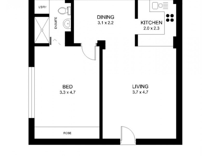 42/4 Ward Avenue, Potts Point NSW 2011