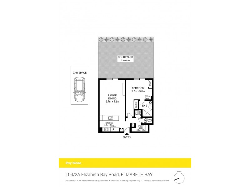 C103/2A Elizabeth Bay Road, Elizabeth Bay NSW 2011 Floorplan
