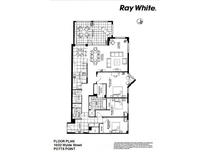 10/22 Wylde Street, Potts Point NSW 2011 Floorplan