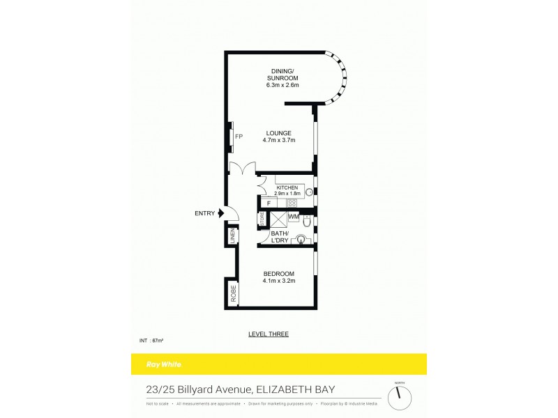 23/25 Billyard Avenue, Elizabeth Bay NSW 2011 Floorplan