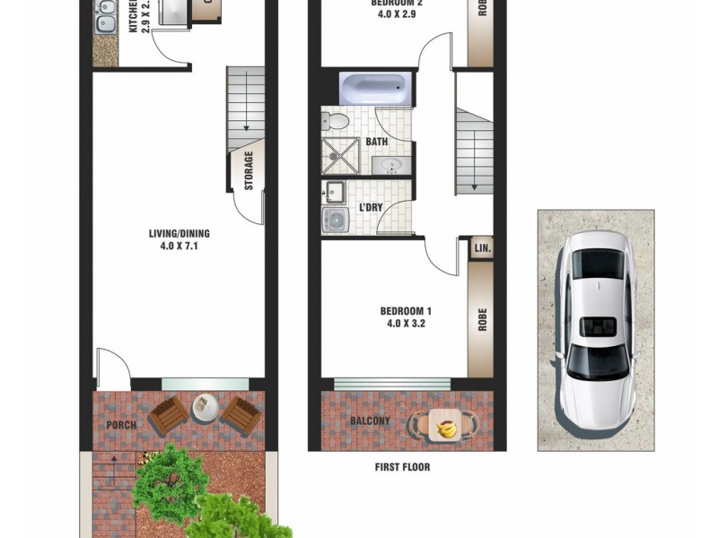 172/71 Victoria Street, Potts Point NSW 2011 Floorplan