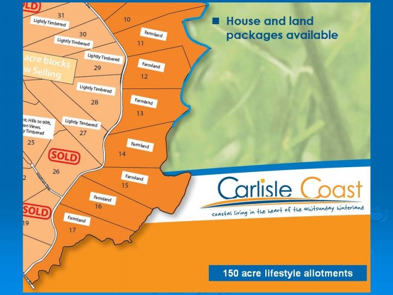 Lots 5-9,11-17 Whitsunday Drive Carlisle Coast, Bloomsbury QLD 4799