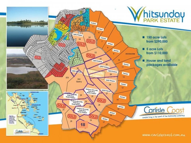 Lots 18-36 Lindeman Drive Carlisle Coast, Bloomsbury QLD 4799