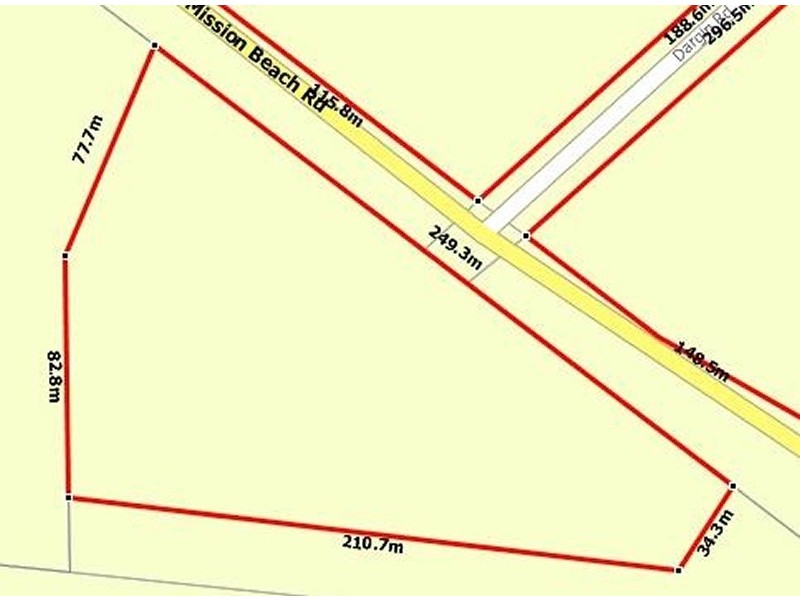 Lot 3 El Arish- Mission Beach Road, Maria Creeks QLD 4855