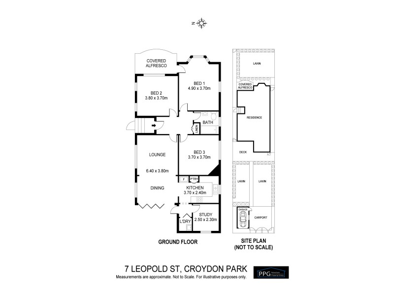 7 Leopold Street, Croydon Park NSW 2133 Floorplan