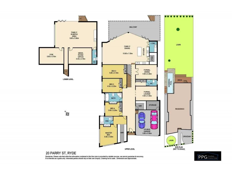 20 Parry Street, Ryde NSW 2112 Floorplan