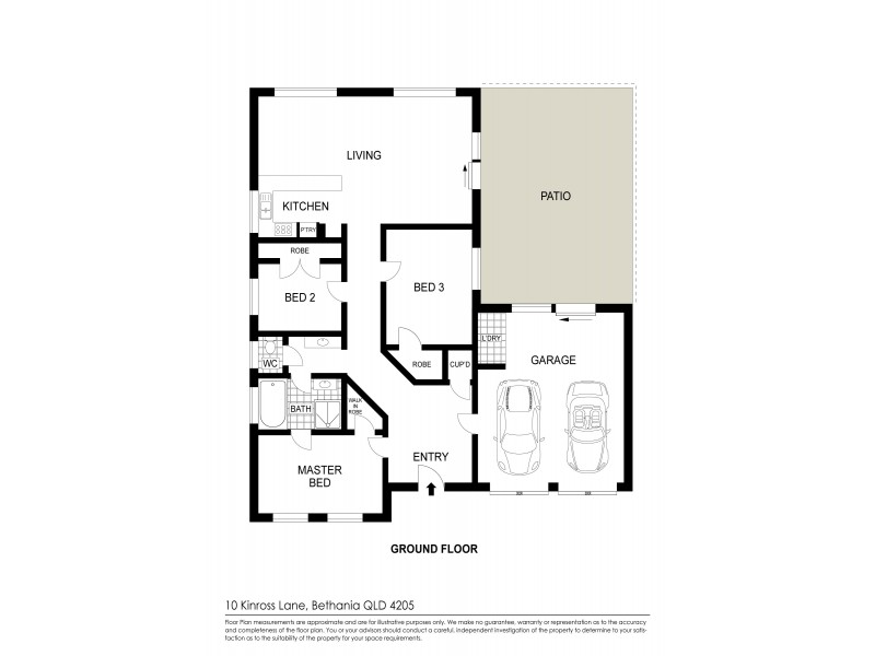 10 Kinross Lane, Bethania QLD 4205 Floorplan
