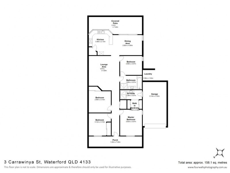 3 Carrawinya Street, Waterford QLD 4133 Floorplan