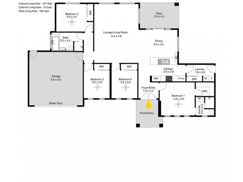 15 Frankland Ave, Waterford QLD 4133 Floorplan