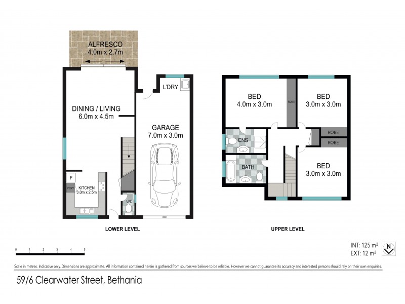 59/6-44 Clearwater Street, Bethania QLD 4205 Floorplan