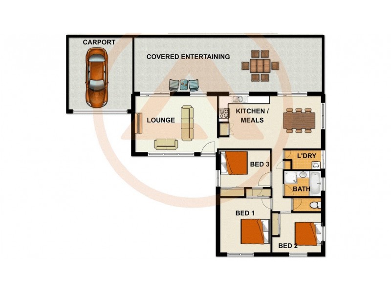 29 Samantha Street, Boronia Heights QLD 4124 Floorplan