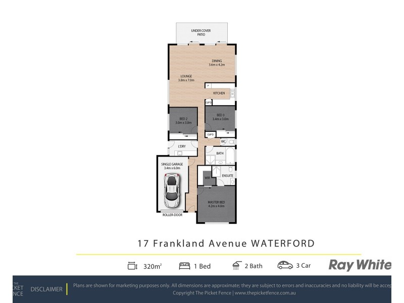 17 Frankland Ave, Waterford QLD 4133 Floorplan