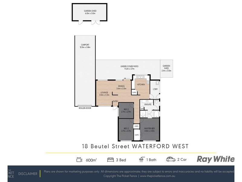 18 Beutel Street, Waterford West QLD 4133 Floorplan