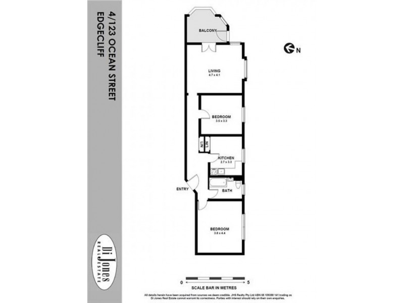 4/123 Ocean Street, Edgecliff NSW 2027 Floorplan