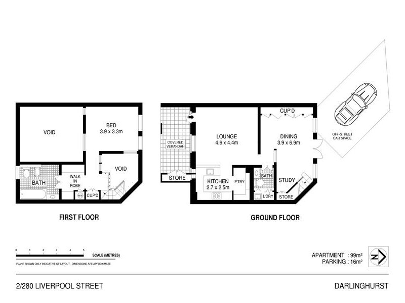 2/280 Liverpool Street, Darlinghurst NSW 2010 Floorplan