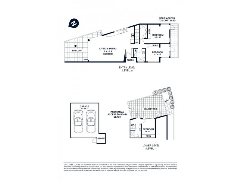 28/2-4 Notts Avenue, Bondi Beach NSW 2026 Floorplan