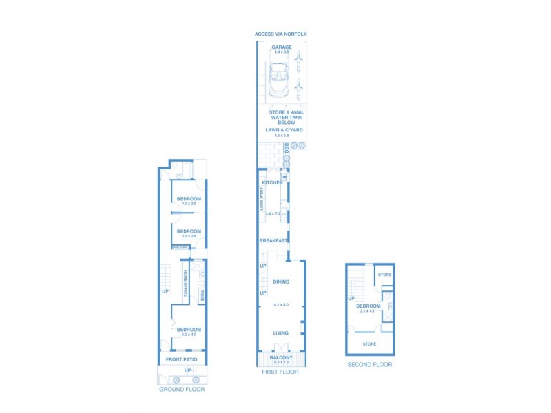 64 Cascade Street, Paddington NSW 2021 Floorplan