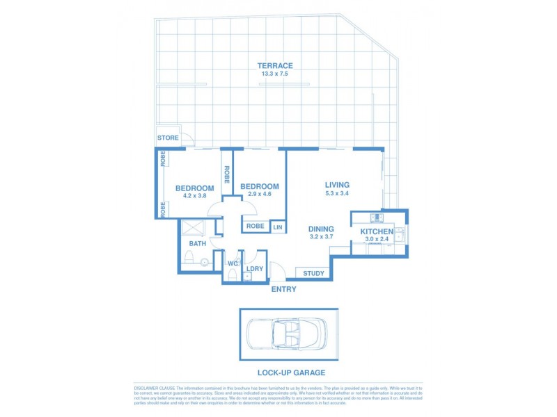 Apt 1 ‘Panorama’, 204 Victoria Street, Potts Point NSW 2011 Floorplan