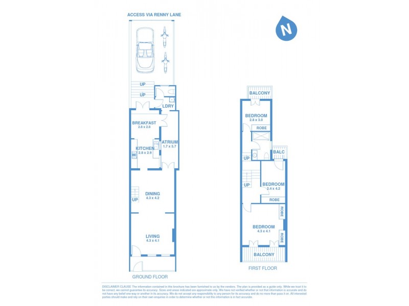 54 Renny Street, Paddington NSW 2021 Floorplan