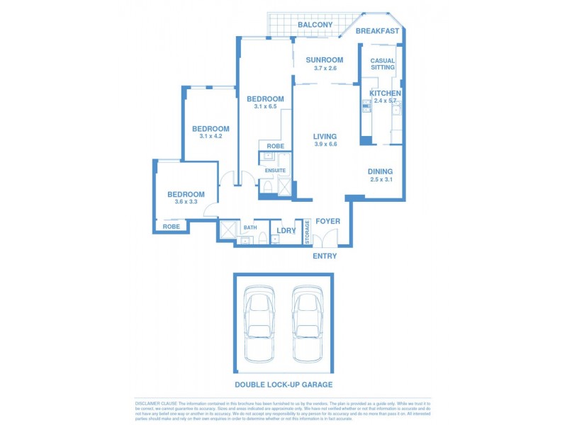 Apartment 704, ‘Oceanpoint’ 170 Ocean Street (enter Arthur St), Edgecliff NSW 2027 Floorplan