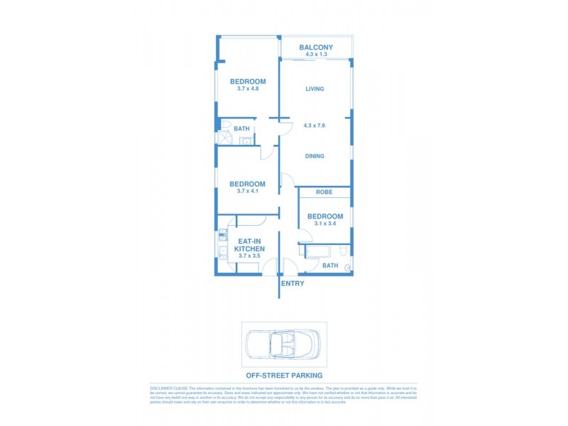 8/744 New South Head Road, Rose Bay NSW 2029 Floorplan